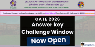 GATE 2026 Answer Key Challenge Window Now Open; Raise Objection by February 28 @goaps.iitg.ac.in